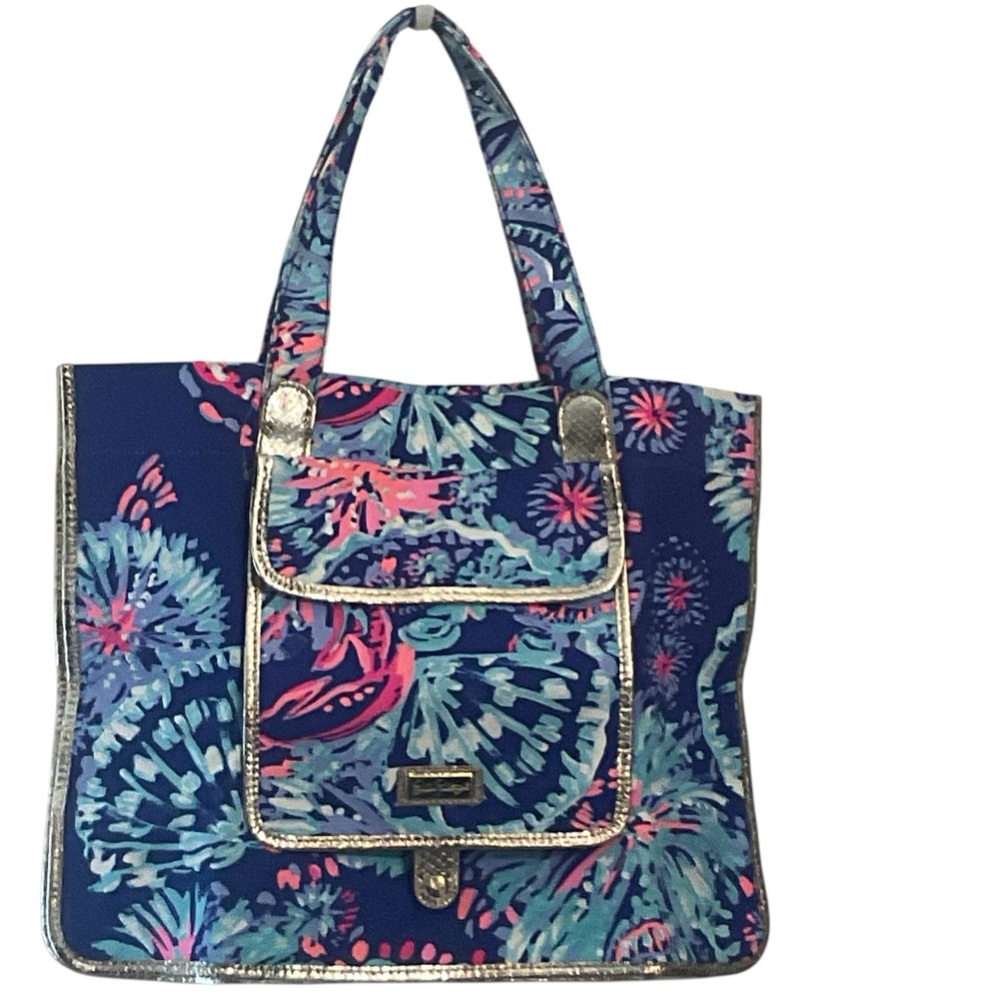 Lilly Pulitzer NWOT Sunbather’s Foldable Beach Bag